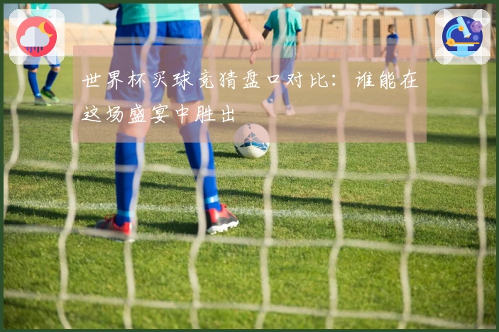 世界杯买球竞猜盘口对比：谁能在这场盛宴中胜出